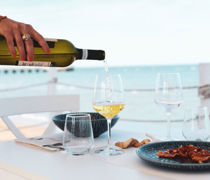 Pranzo sulla spiaggia Ciambi beach